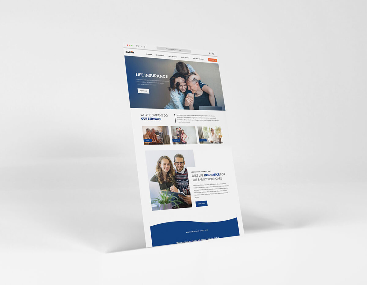 Insurance Website